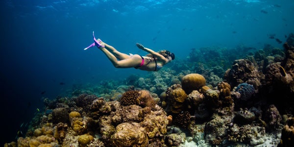 Snorkeling at Soneva Jani